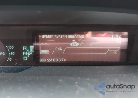 2012 Toyota Prius Two из США, поврежденный, VIN JTDKN3DU6C1502910